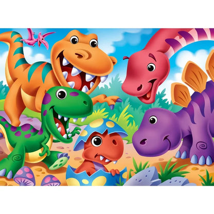 MasterPieces Googly Eyes Dinosaurs - 48 Piece Jigsaw Puzzle