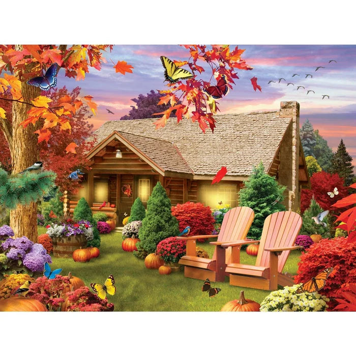 MasterPieces Memory Lane Autumn Warmth - 300 Piece EZ Grip Jigsaw Puzzle