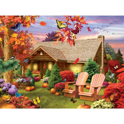 MasterPieces Memory Lane Autumn Warmth - 300 Piece EZ Grip Jigsaw Puzzle