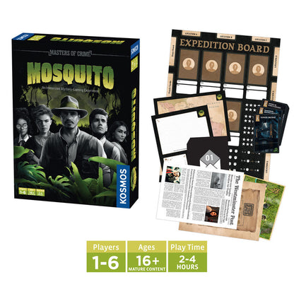 Masters of Crime Five-Pack: Vendetta | Rapture | Incognito | Shadows | Mosquito Games Thames & Kosmos