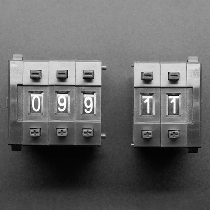 Mechanical Decade Counters - Large Size - Pack of 5 by Adafruit - The Pi Hut