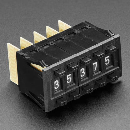 Mechanical Decade Counters - Small Size - Pack of 5 by Adafruit - The Pi Hut