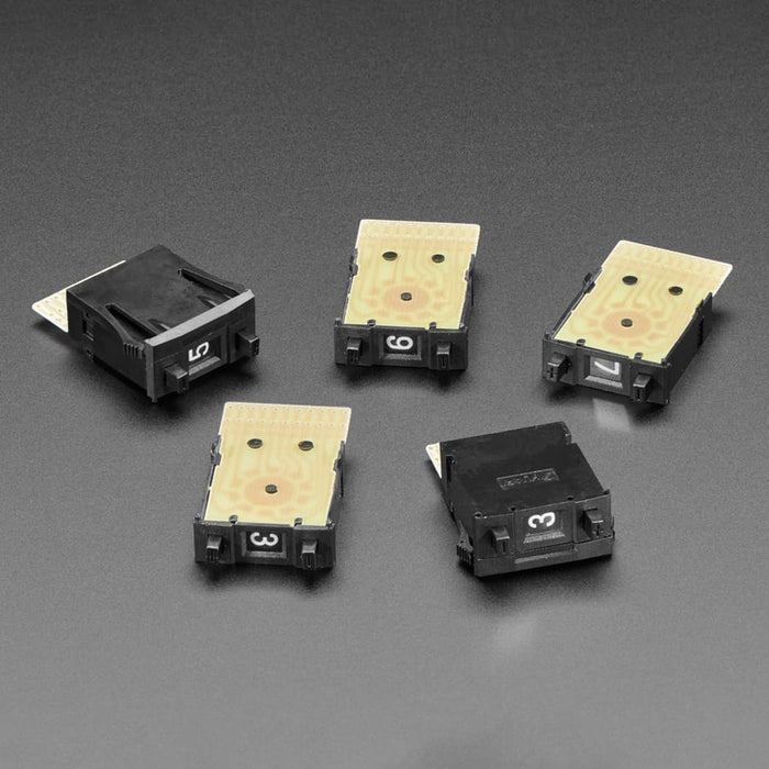 Mechanical Decade Counters - Small Size - Pack of 5 by Adafruit - The Pi Hut