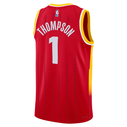 Men's Houston Rockets Amen Thompson Nike Icon Swingman Jersey