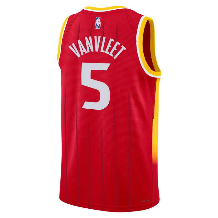 Men's Houston Rockets Fred VanVleet Nike Icon Swingman Jersey