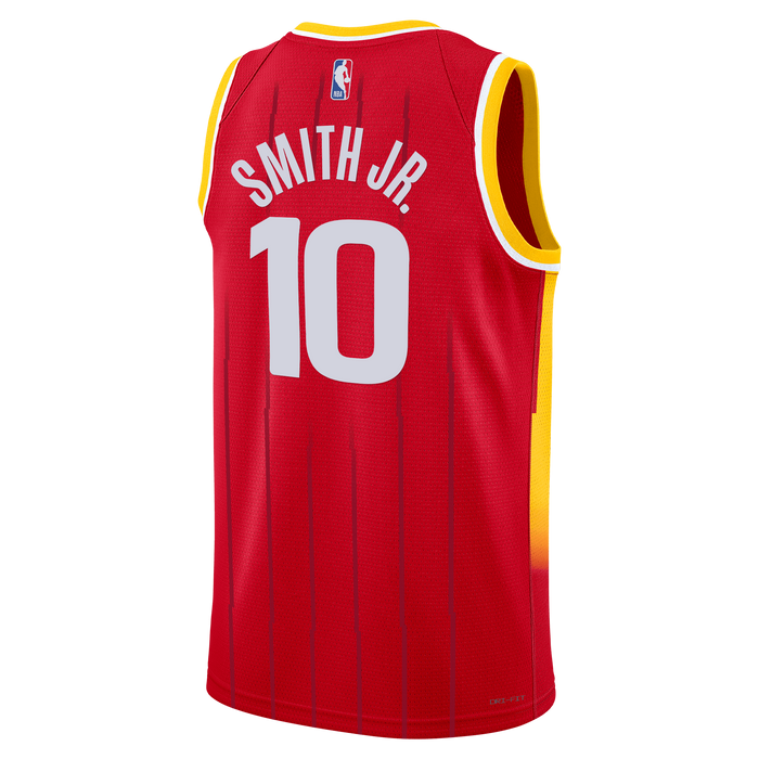 Men's Houston Rockets Jabari Smith Jr. Nike Icon Swingman Jersey