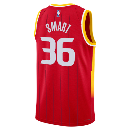 Men's Houston Rockets Marcus Smart Nike Icon Swingman Jersey