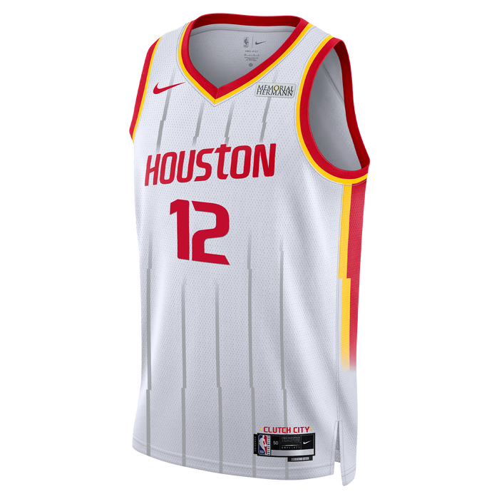Men's Houston Rockets Steven Adams Nike Association Swingman Jersey