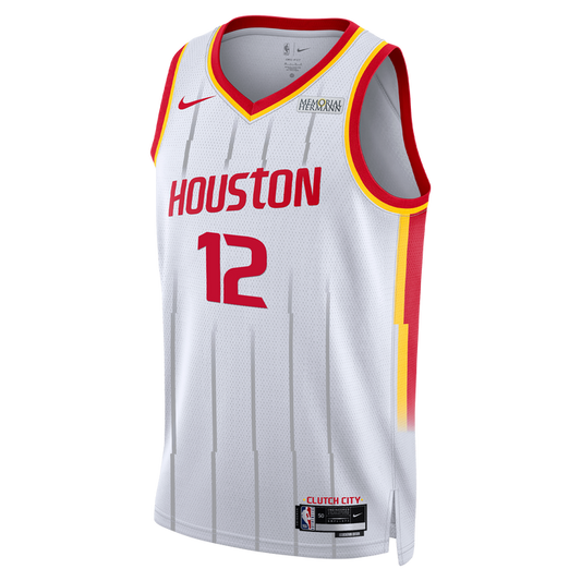 Men's Houston Rockets Steven Adams Nike Association Swingman Jersey