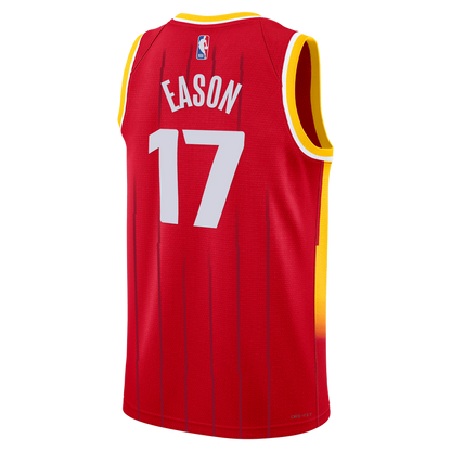 Men's Houston Rockets Tari Eason Nike Icon Swingman Jersey