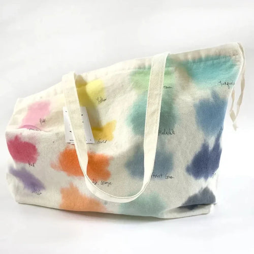 Merle Works Color Study Hand Painted Tote