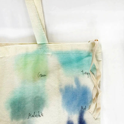 Merle Works Color Study Hand Painted Tote