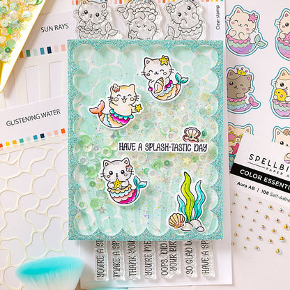 Mermaid Kitties Stamp & Die Bundle
