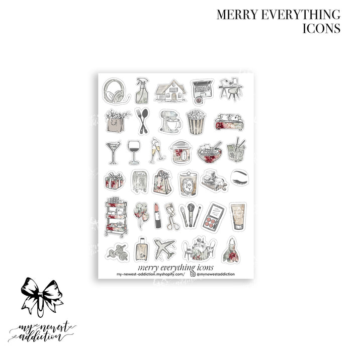 Icon Sampler - Premium Matte // NOT FOILED