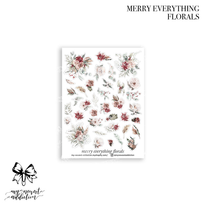 Floral-  Premium Matte // NOT FOILED