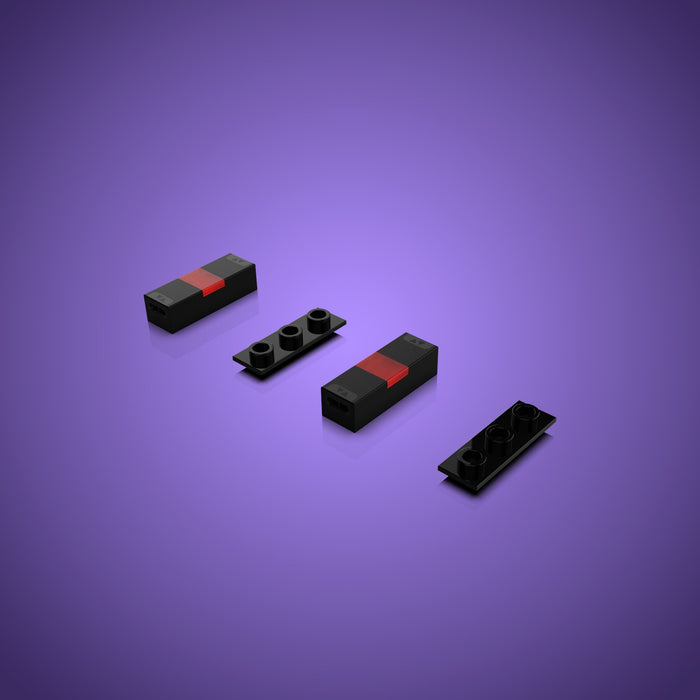 Meteor Light Micro - Red (2 Pack)