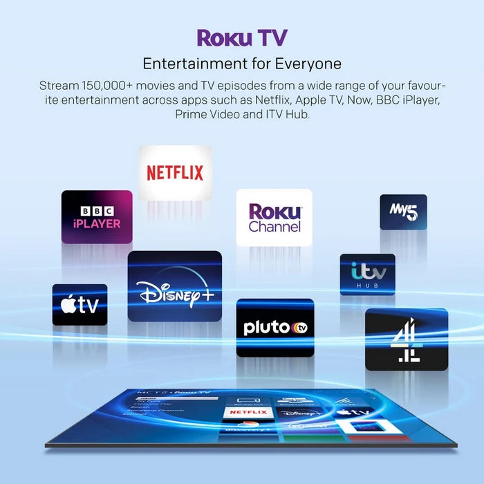 Metz 50MRF6000ZUK 50 Inch MRF6000Z 4K Ultra HD HDR DLED Smart TV with Freely 2025 50 Inch