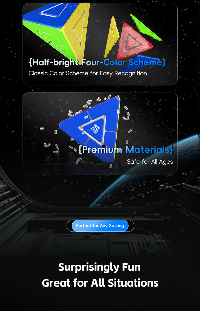 MFJS MeiLong Pyraminx Duo (Magnetic + Ball-Core)