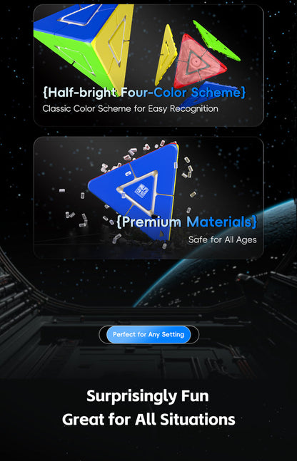 MFJS MeiLong Pyraminx Duo (Magnetic + Ball-Core)