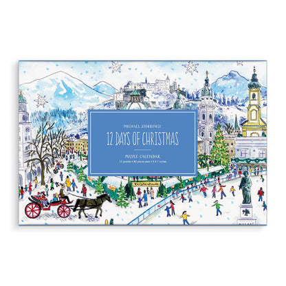Michael Storrings 12 Days of Christmas Advent Puzzle Calendar Advent Calendars Michael Storrings