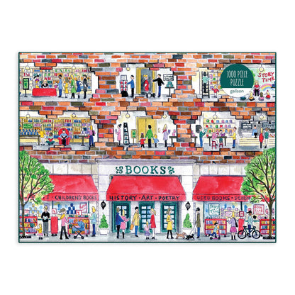 Michael Storrings A Day at the Bookstore 1000 Piece Puzzle 1000 Piece Puzzles Michael Storrings Collection