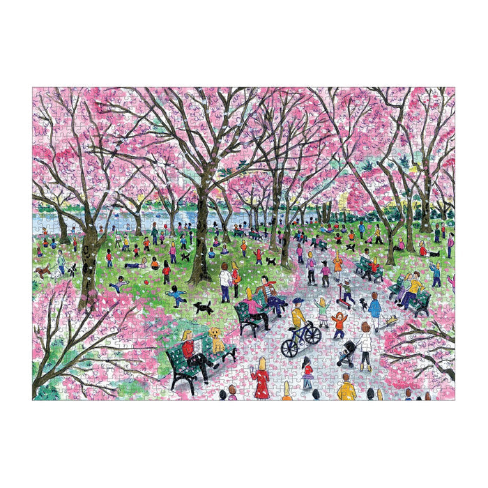 Michael Storrings Cherry Blossoms 1000 Piece Puzzle 1000 Piece Puzzles Michael Storrings Collection