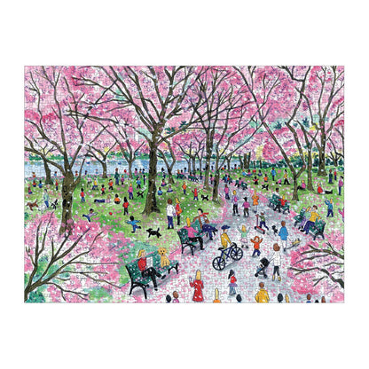 Michael Storrings Cherry Blossoms 1000 Piece Puzzle 1000 Piece Puzzles Michael Storrings Collection