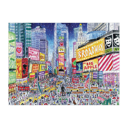 Michael Storrings Times Square 1000 Piece Puzzle 1000 Piece Puzzles Michael Storrings Collection
