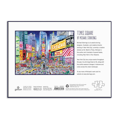 Michael Storrings Times Square 1000 Piece Puzzle 1000 Piece Puzzles Michael Storrings Collection