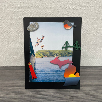 Michigan Icons Magnets S/4