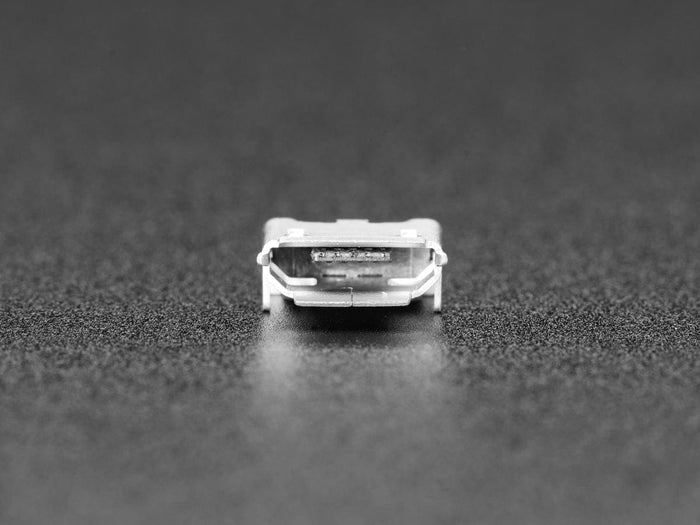 Micro B USB Connectors - Pack of 5 by The Pi Hut - The Pi Hut