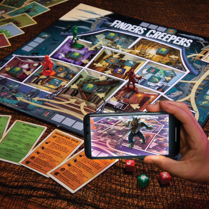 game being played with cell phone