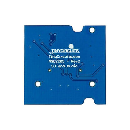 MicroSD/Audio TinyShield [Discontinued] by Tiny Circuits - The Pi Hut