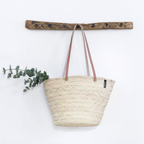 MIFUKO Mkeka Shopper Basket | Natural