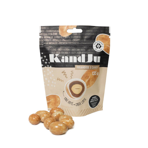 Milk chocolate caffe latte almonds - 135 g