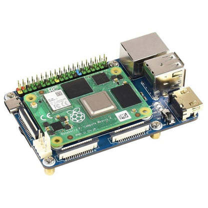 Mini Base Board (A) for Raspberry Pi Compute Module 4 by Waveshare - The Pi Hut