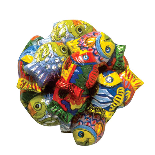 Mini Chocolate Fish - Foil-Wrapped 5lb Bag