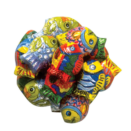 Mini Chocolate Fish - Foil-Wrapped 5lb Bag