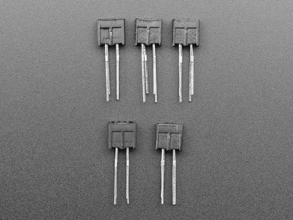 Miniature Reflective Infrared Optical Sensors - 5 Pack (ITR20001/T) by The Pi Hut - The Pi Hut
