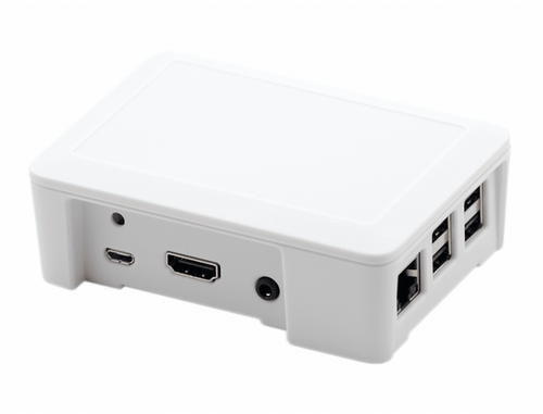 Modular Raspberry Pi 3 Case - White by The Pi Hut - The Pi Hut