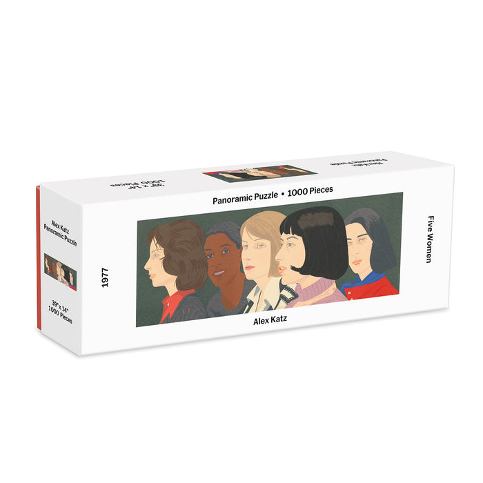 MoMA Alex Katz Five Women Panoramic Puzzle Panoramic Puzzles MoMA Collection