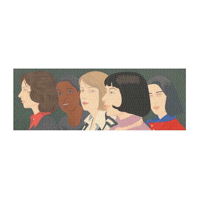 MoMA Alex Katz Five Women Panoramic Puzzle Panoramic Puzzles MoMA Collection