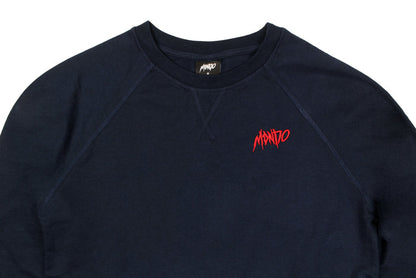 Mondo Thrasher Embroidered Crew Neck Sweatshirt