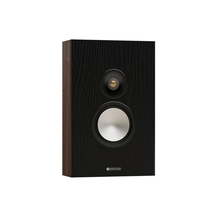 Monitor Audio Bronze On-Wall 7G Slim 2-Way Speaker Single Walnut Walnut
