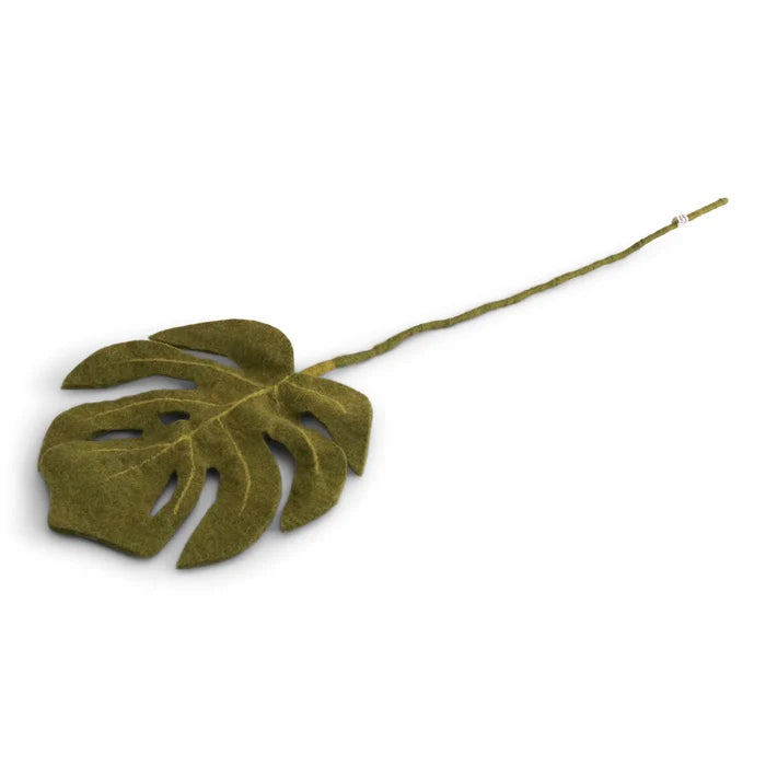 Monstera Leaf Branch - Green