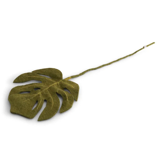 Monstera Leaf Branch - Green