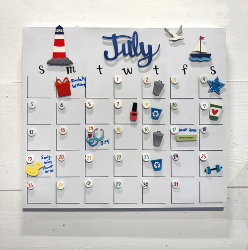 Monthly Calendar Kit: Build your own magnetic calendar