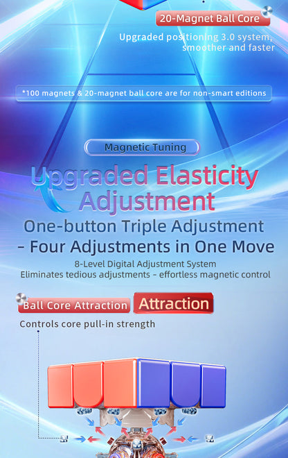 MoYu Super AoLong 3x3 (20-Magnet Ball-Core + MagLev + UV)