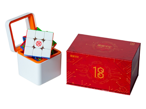 MoYu WeiLong V11 AI 3x3 (8-Magnet Ball-Core + MagLev) - 18th Anniversary Edition - Stickerless