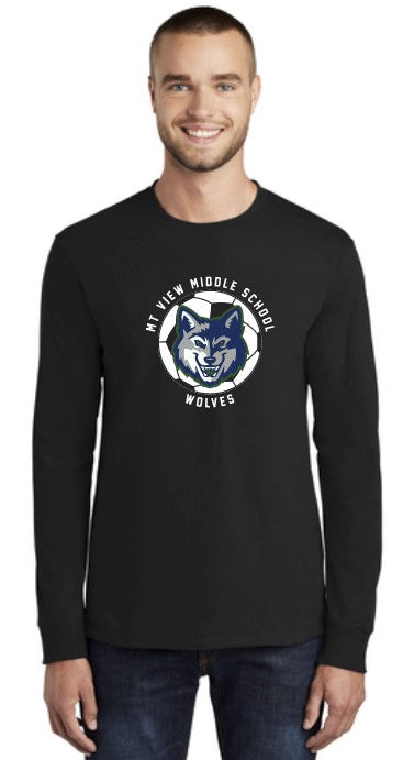 Mt View Soccer Cotton Blend Long Sleeve Tshirt